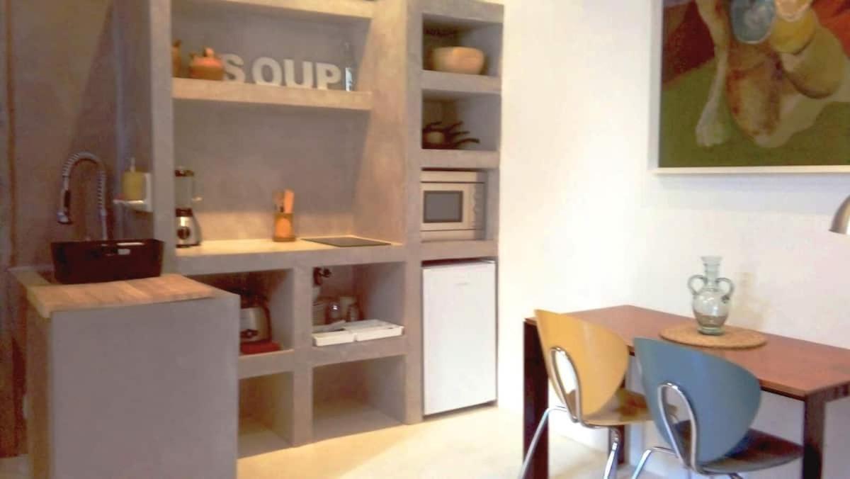 Casita Artista En Bello Edificio Barrio Ruzafa Valência Exterior foto