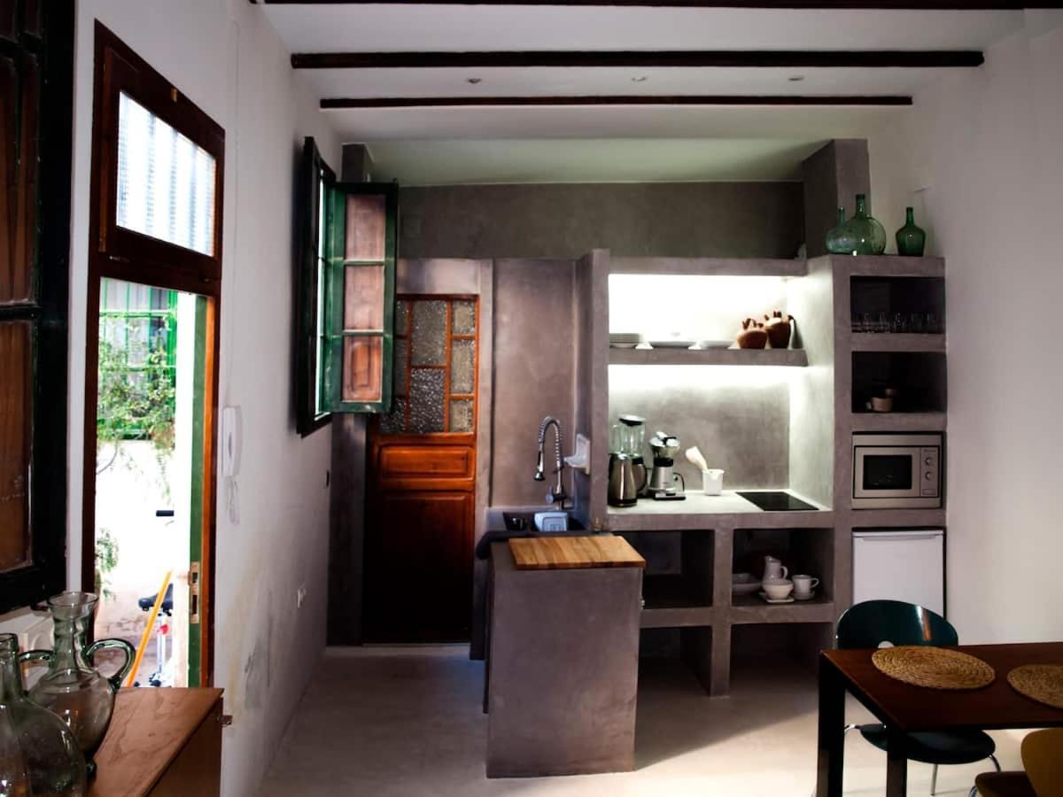 Casita Artista En Bello Edificio Barrio Ruzafa Valência Exterior foto